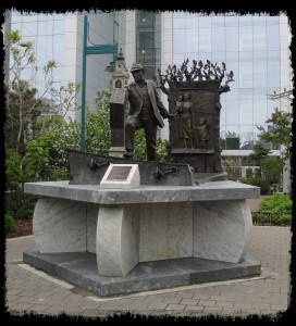 Sculpture near Pier 21